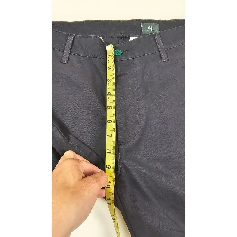 AG sz 33 wanderer black chino shorts 11